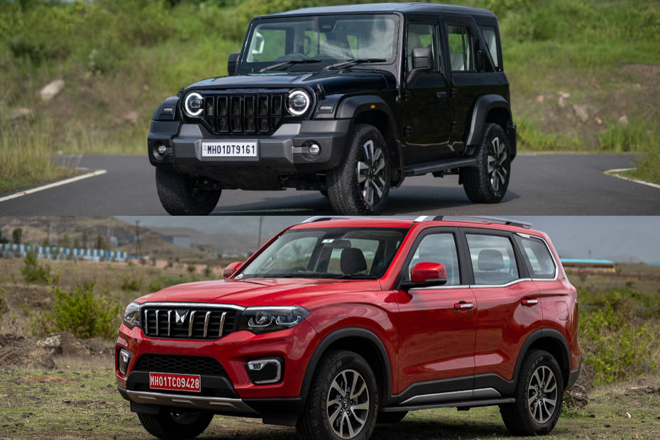 Mahindra Thar Roxx vs Mahindra Scorpio N