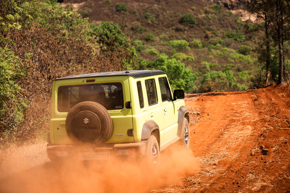 Maruti Jimny offroading