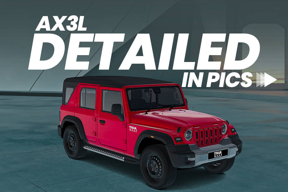 5 Door Mahindra Thar Roxx AX3L Variant