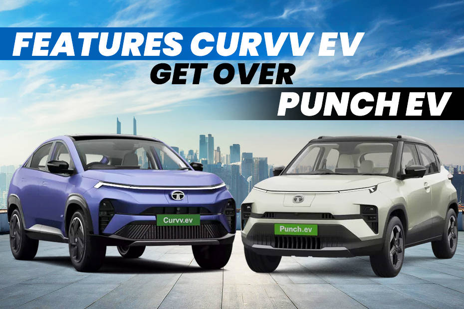 10 Things Tata Curvv EV Get Over Tata Punch EV