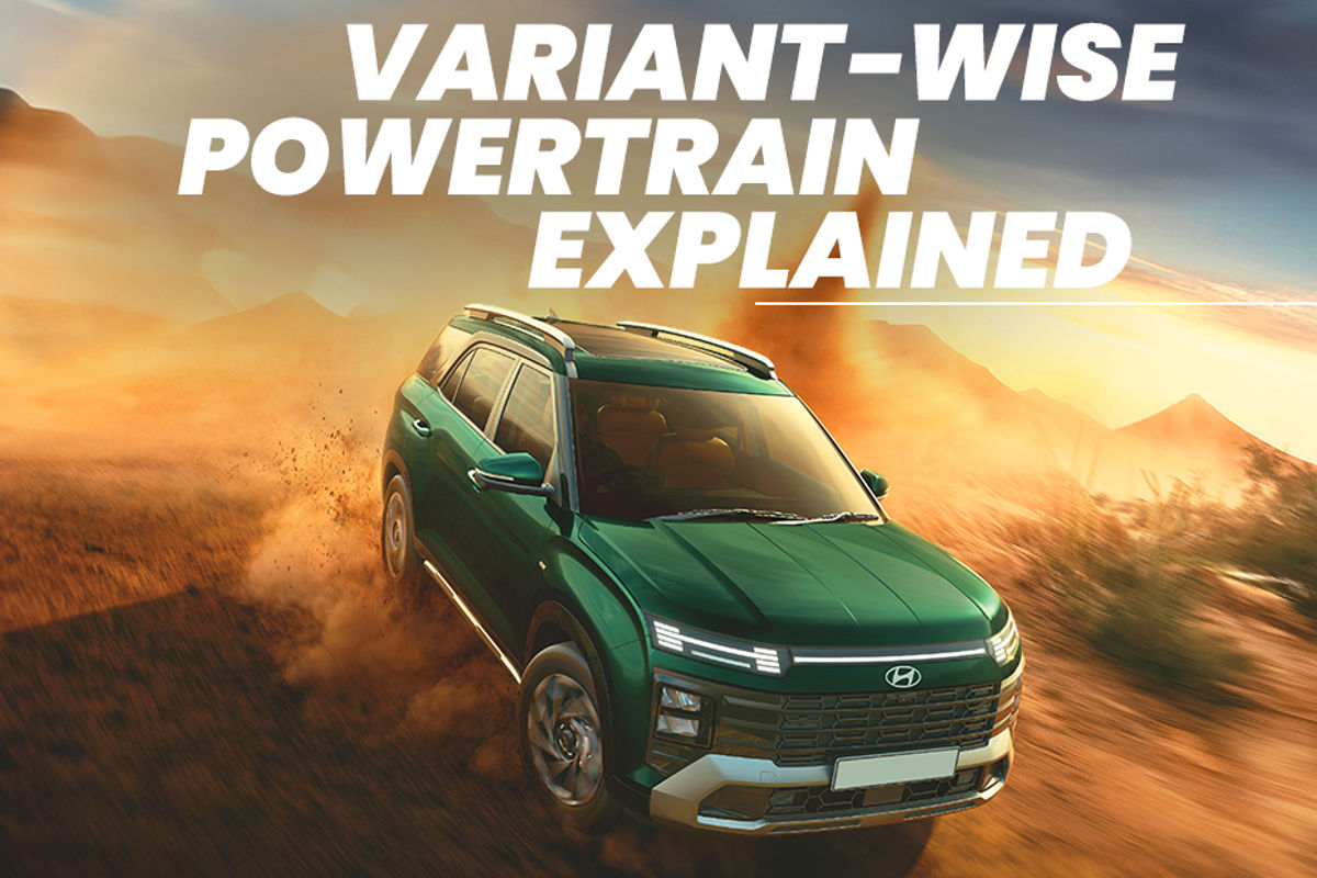 2024 Hyundai Alcazar Variant-wise Powertrain 2024 Hyundai Alcazar Variant-wise Powertrain