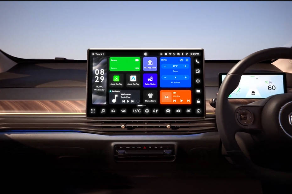 MG Windsor EV Touchscreen