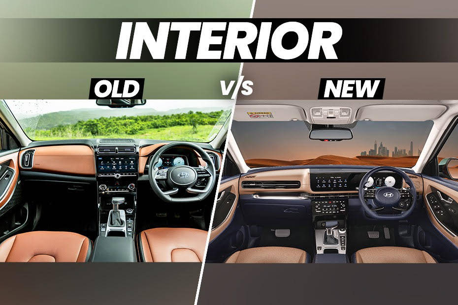 2024 Hyundai Alcazar Interior Old vs New