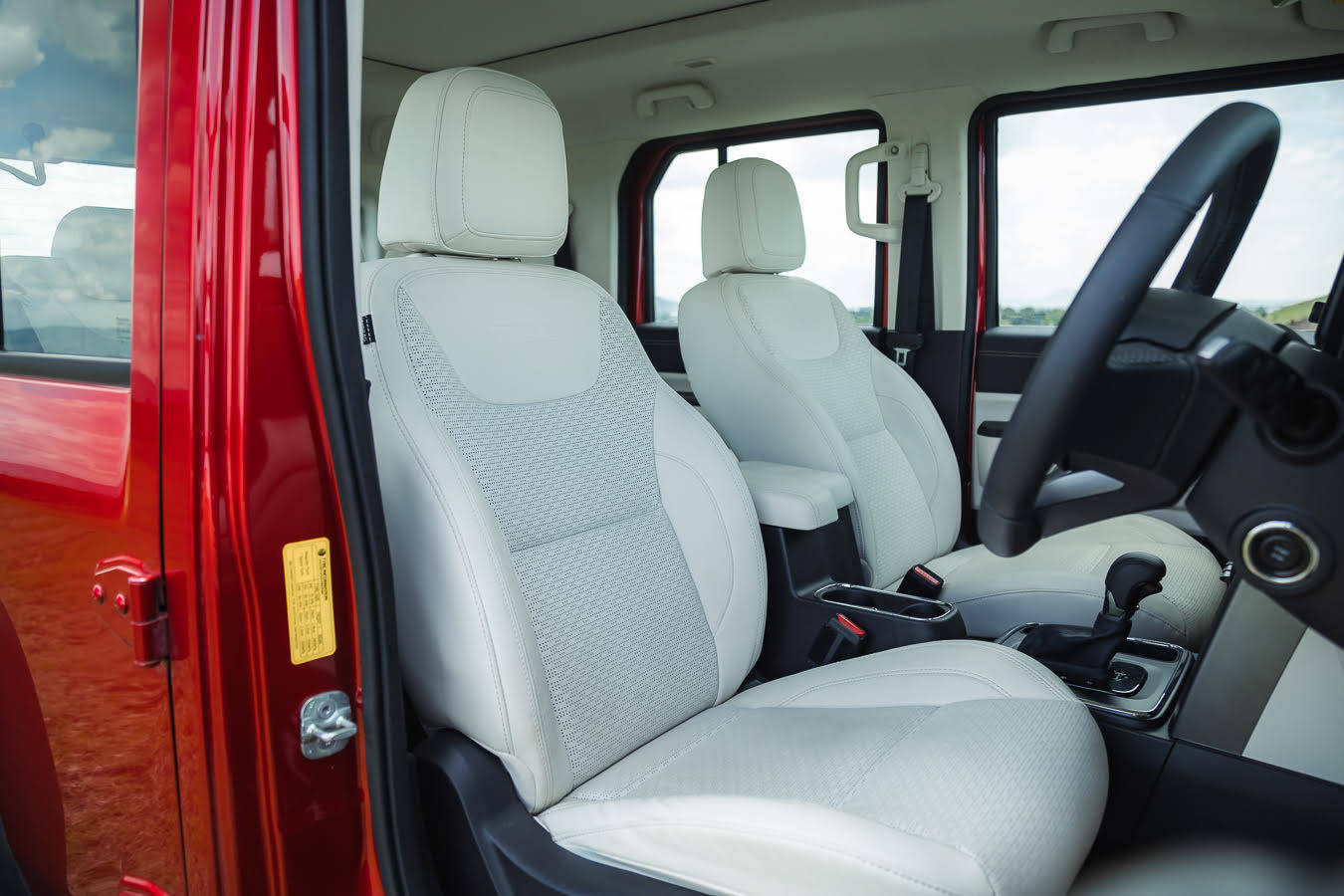 5 Door Mahindra Thar Roxx Interior