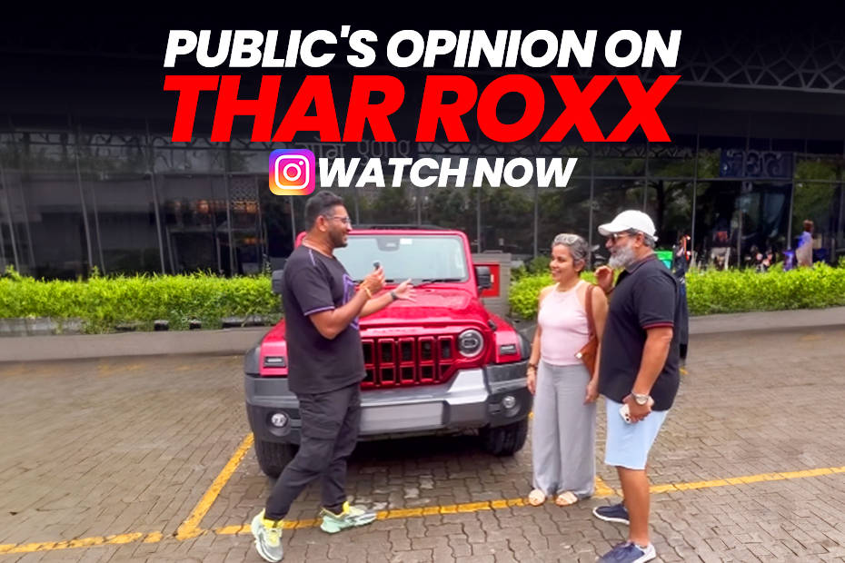 Mahindra Thar Roxx Public Reaction On Instagram