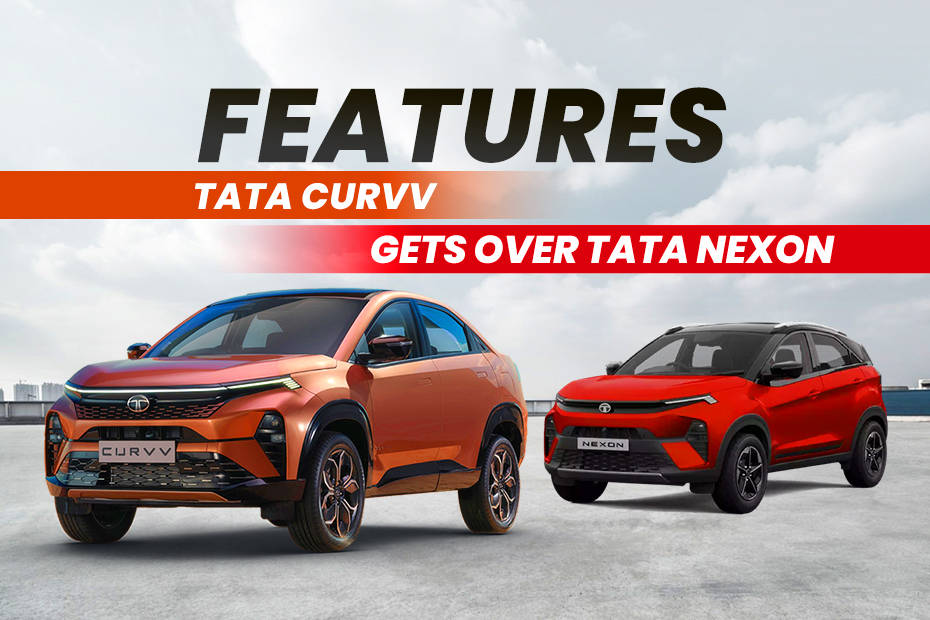 Things Tata Curvv gets over the Tata Nexon