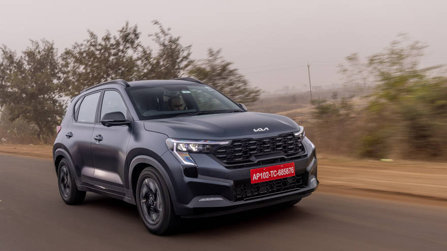 Kia Sonet Road Test Images