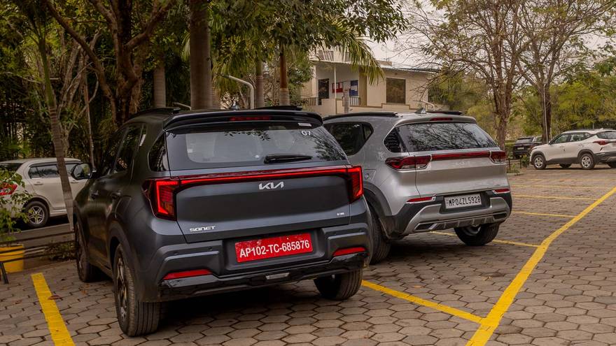 Kia Sonet Road Test Images