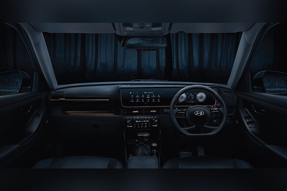 2024 Hyundai Creta Knight Edition Dashboard 2024 Hyundai Creta Knight Edition Dashboard