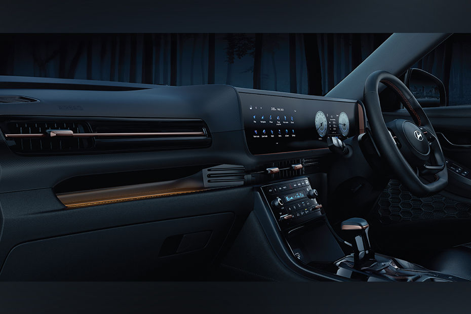 2024 Hyundai Creta Knight Edition Dashboard 2024 Hyundai Creta Knight Edition Dashboard