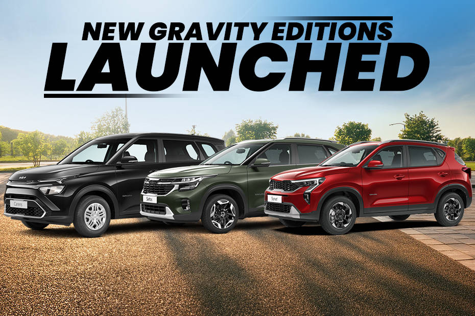 Kia Seltos, Sonet and Carens gets Gravity Editions