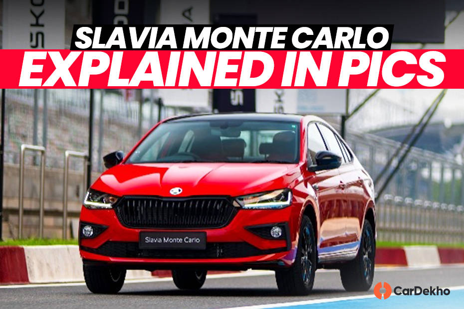 Skoda Slavia Monte Carlo in pics