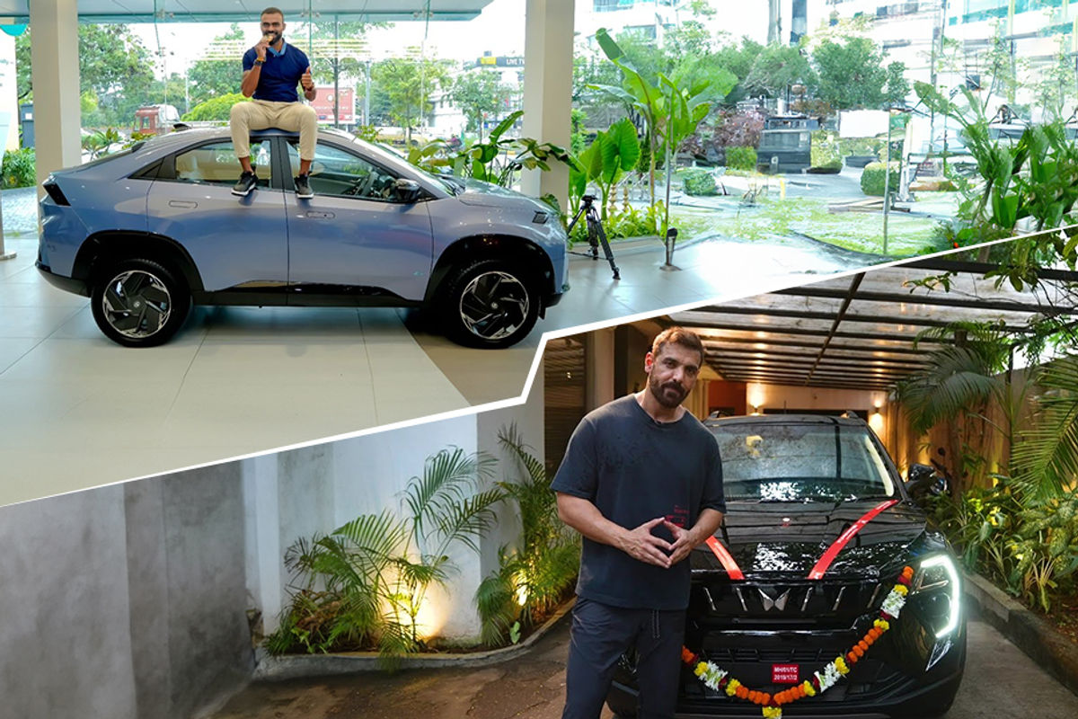 John Abraham new Mahindra XUV 3XO and P.R. Sreejesh new Tata Curvv EV John Abraham new Mahindra XUV 3XO and P.R. Sreejesh new Tata Curvv EV
