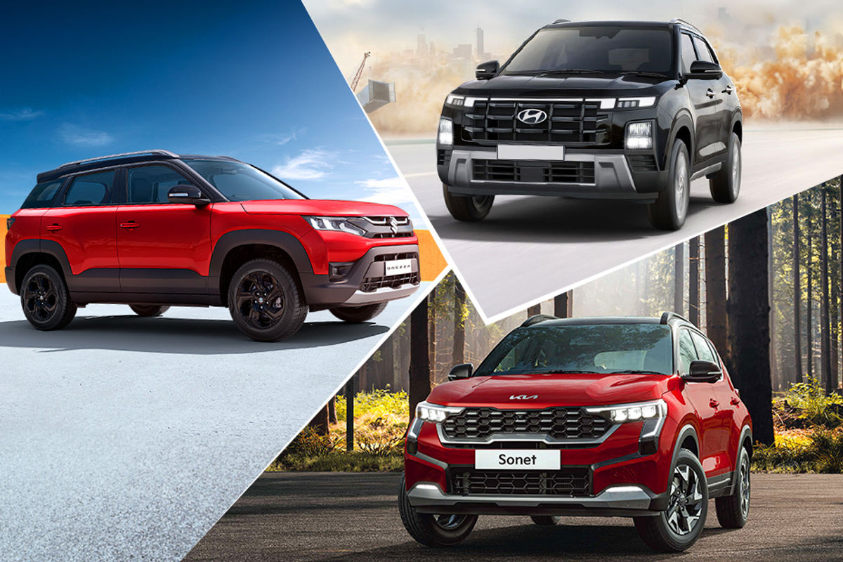 Hyundai Creta, Maruti Brezza, Kia Sonet