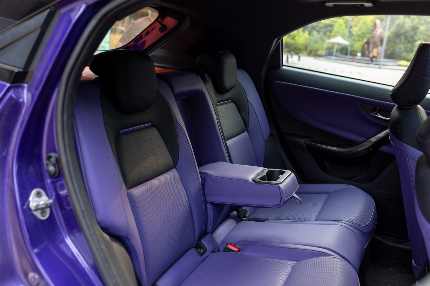 Tata Nexon rear seats