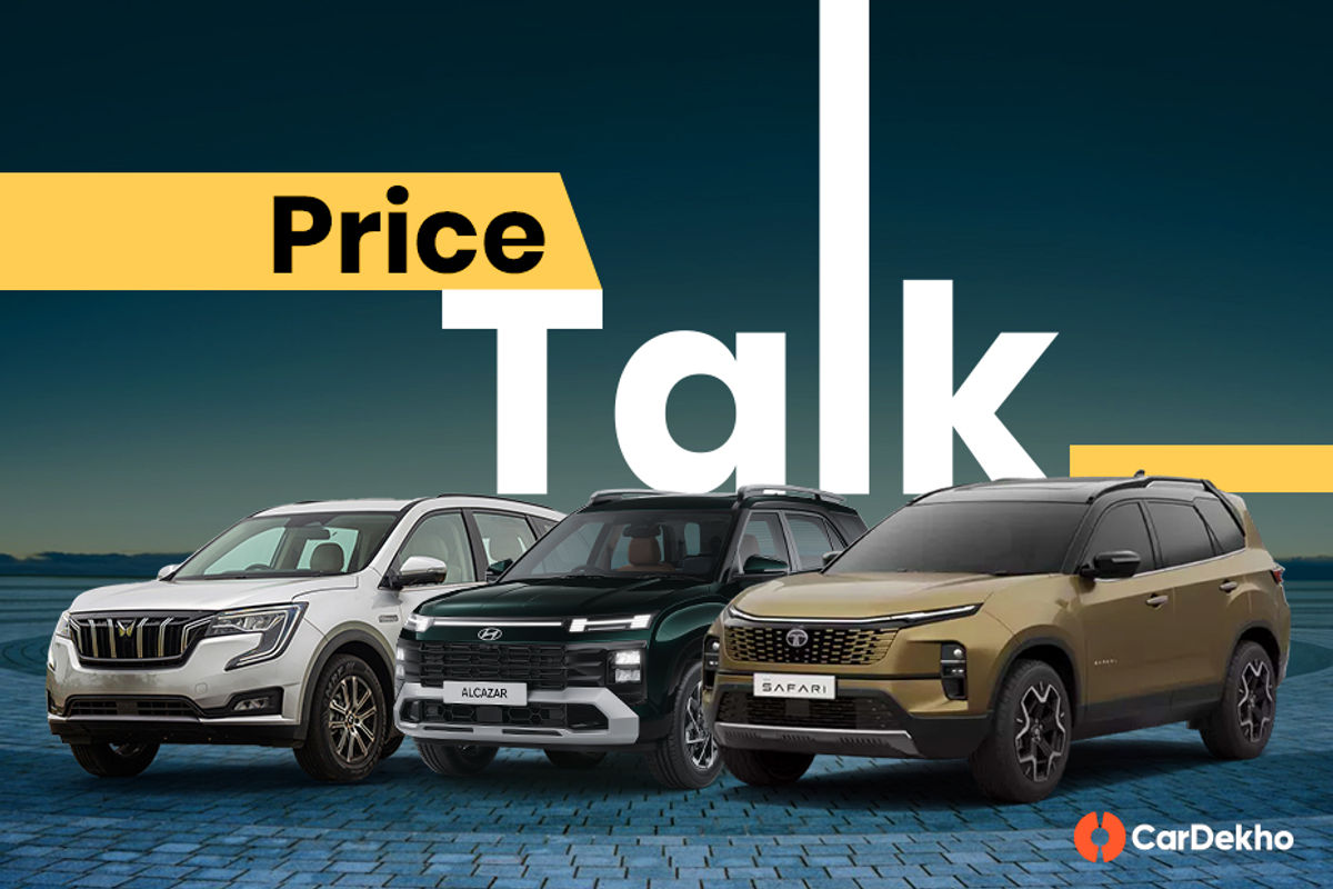 Hyundai Alcazar facelift, Tata Safari, Mahindra XUV700 Hyundai Alcazar facelift, Tata Safari, Mahindra XUV700