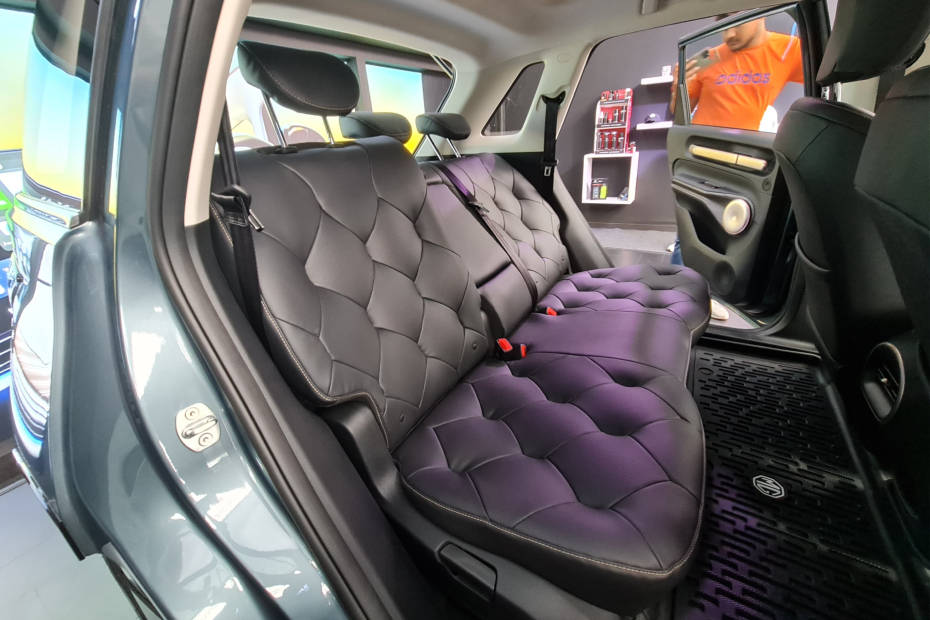 MG Windsor EV rear seats