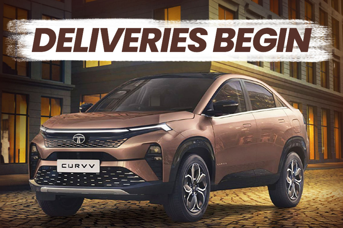 Tata Curvv deliveries begin Tata Curvv deliveries begin