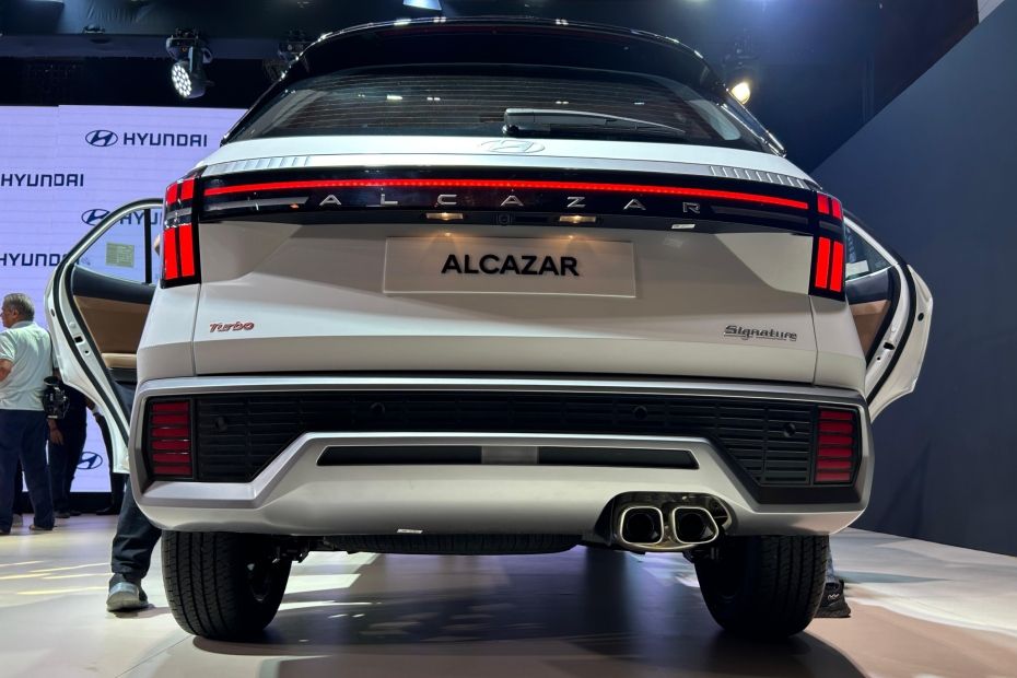 Hyundai Alcazar gets twin-tip exhaust