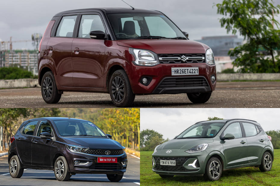 Maruti Wagon R, Tata Tiago, Hyundai Grand i10 Nios