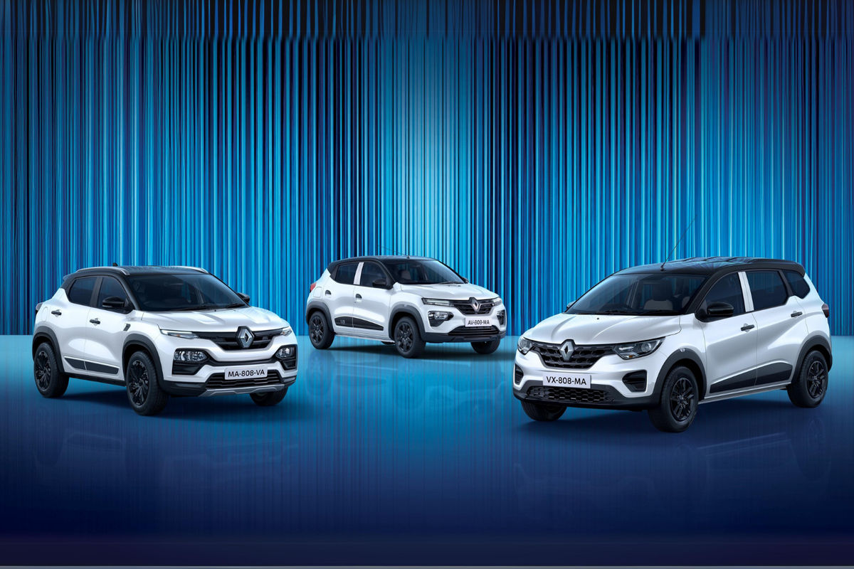 Renault Kwid, Triber and Kiger Night and Day edition launched