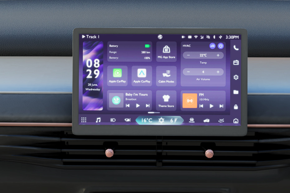 MG Windsor EV Basespec Excite Variant Explained In 7 Images