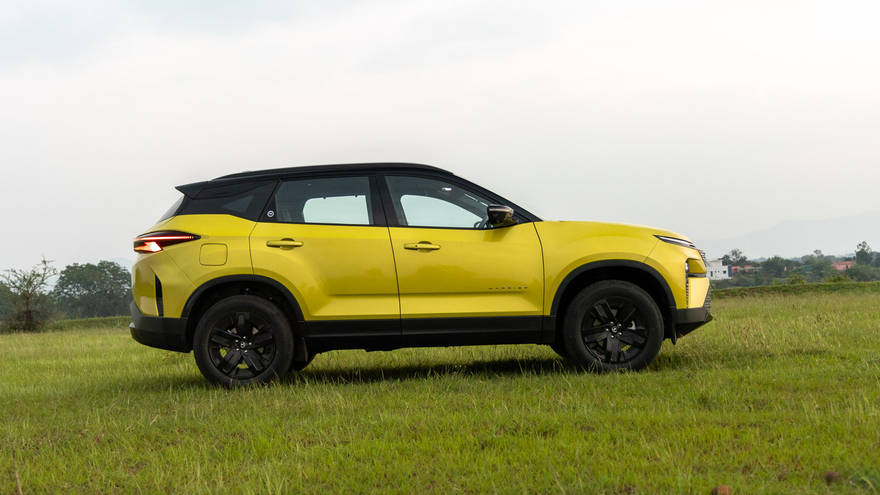 Tata Harrier Road Test Images