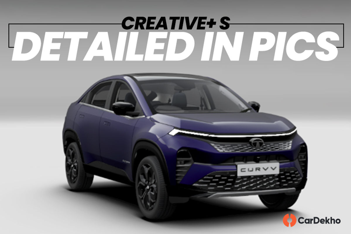 Tata Curvv Creative Plus S detailed in images Tata Curvv Creative Plus S detailed in images