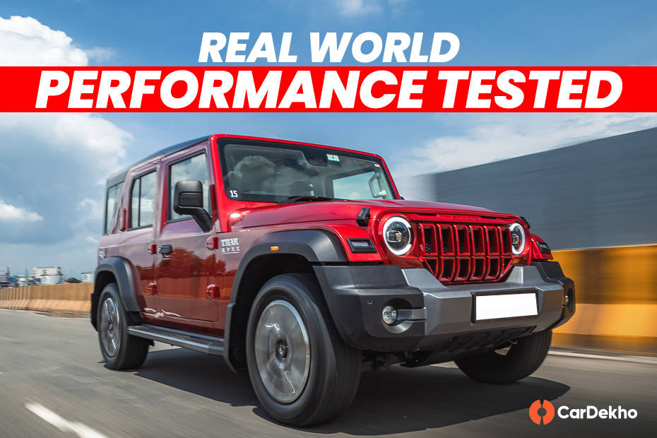 Mahindra Thar Roxx real-world performance tested