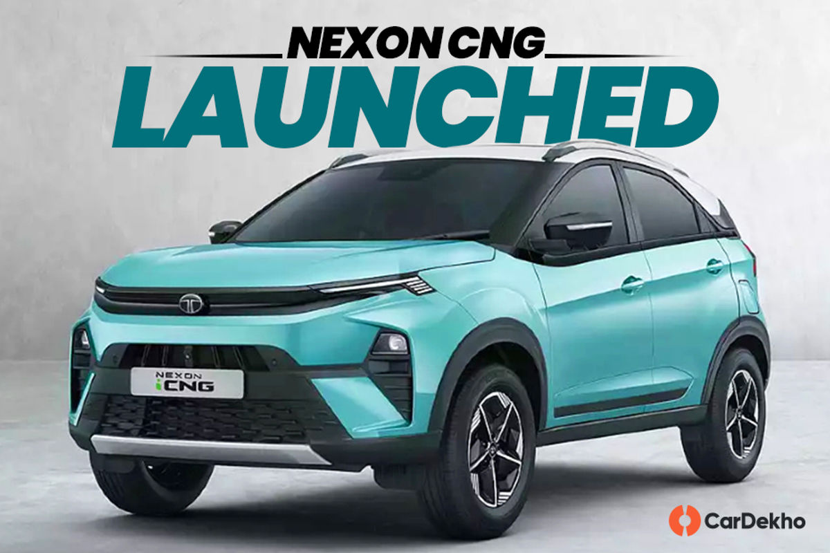 Tata Nexon CNG launched Tata Nexon CNG launched