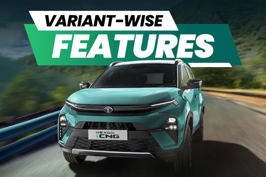 Tata Nexon CNG Variant-wise Features