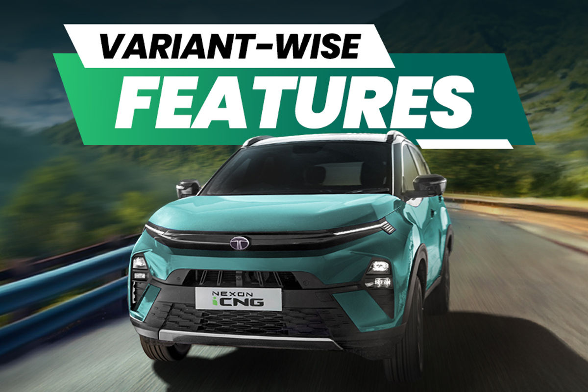 Tata Nexon CNG Variant-wise Features Tata Nexon CNG Variant-wise Features