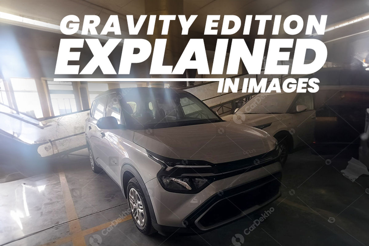 Kia Carens Gravity Edition explained in images Kia Carens Gravity Edition explained in images