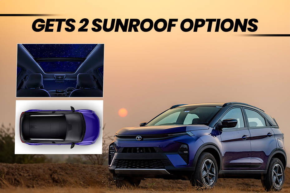 Tata Nexon gets two sunroof options