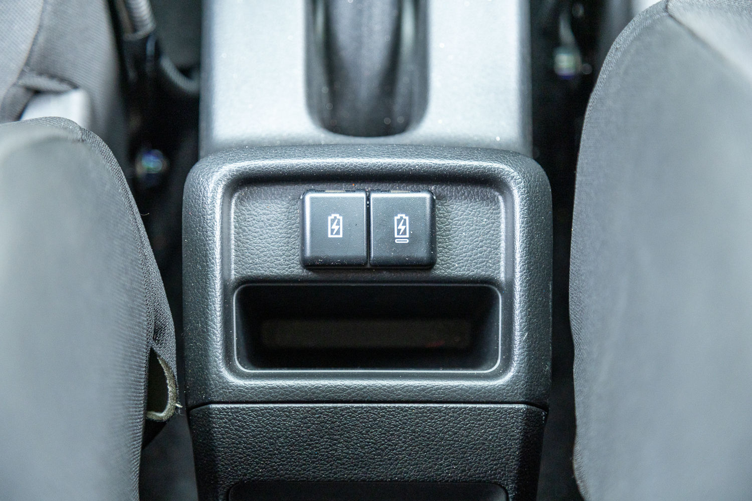 Maruti Swift Rear Phone Slot
