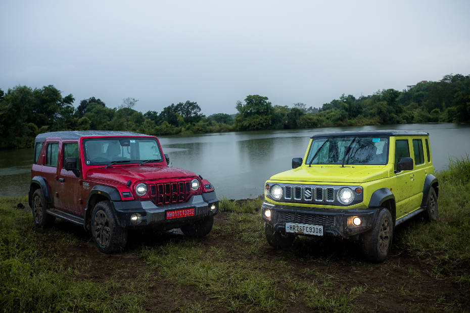 Maruti Jimny vs Mahindra Thar Roxx