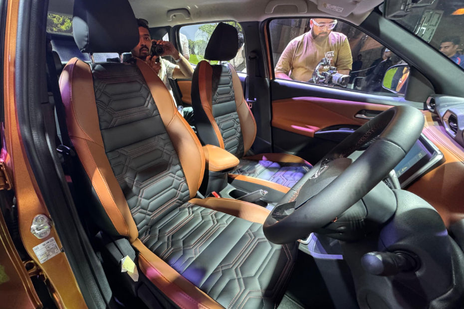 Nissan Magnite Facelift Seats Nissan Magnite Facelift Seats