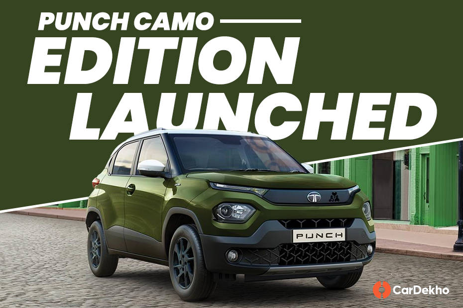 Tata Punch Camo Edition Launched, Prices Start From Rs 8.45 Lakh ...