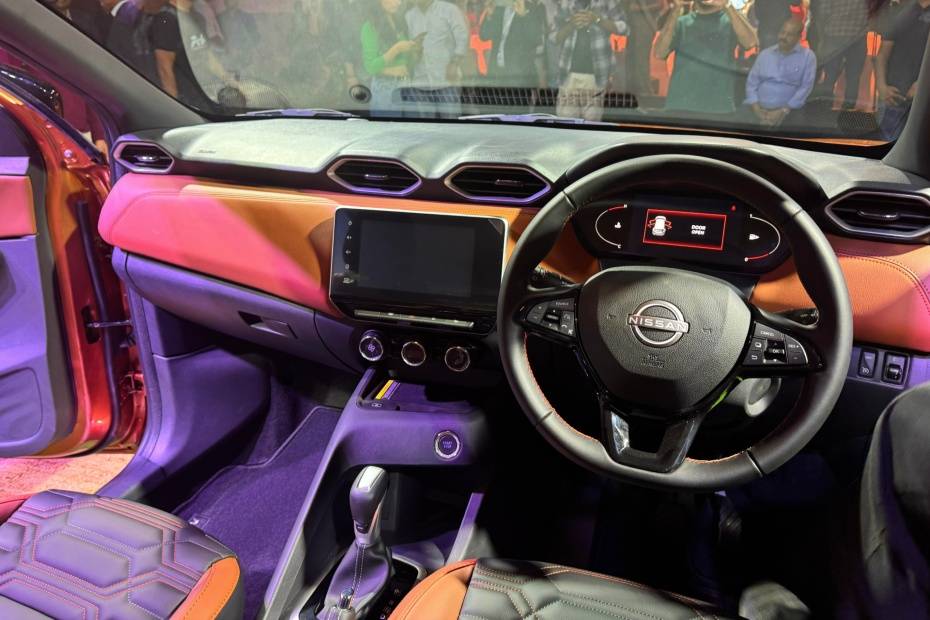 Nissan Magnite dashboard