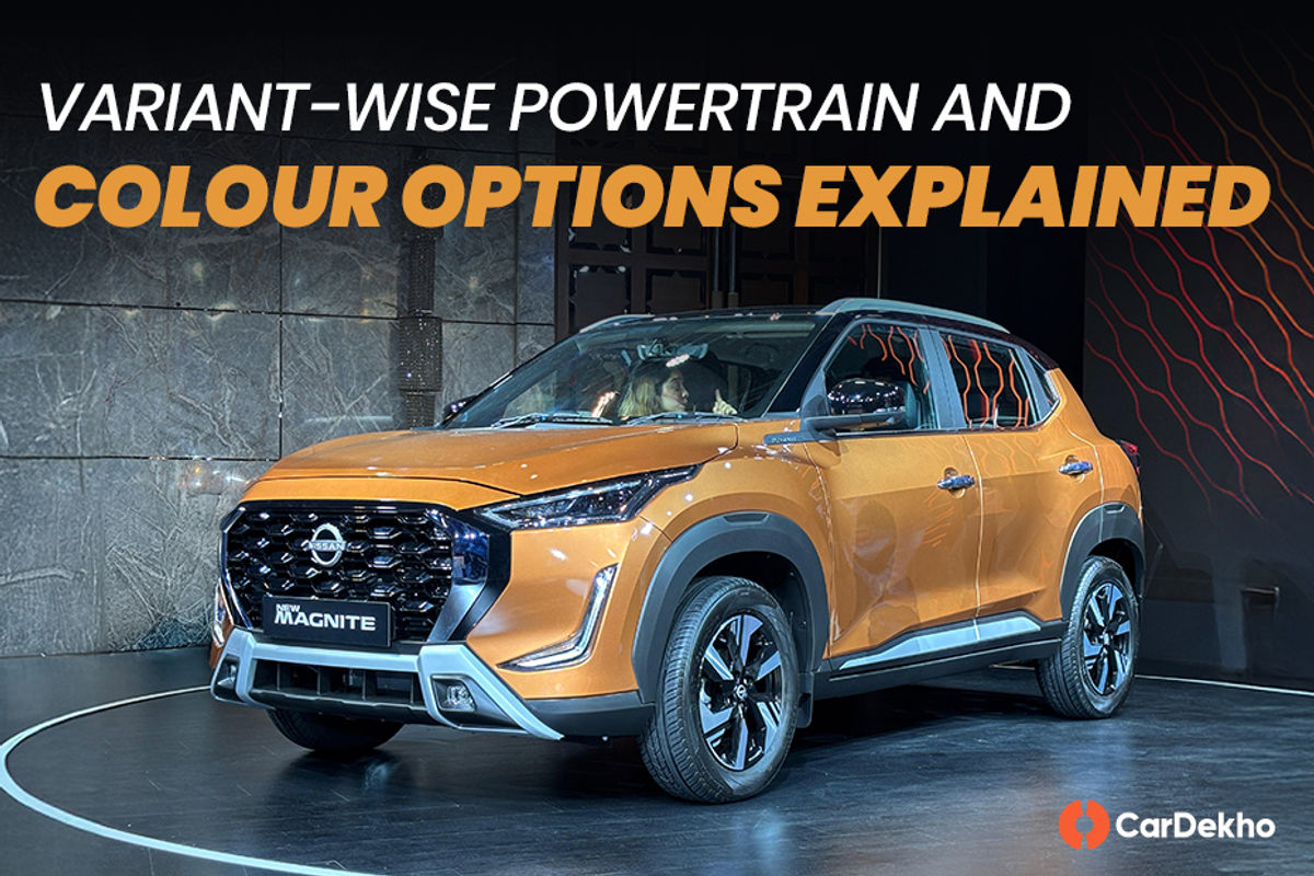 Nissan Magnite Facelift Variant-wise Powertrin And Colour Options Explained Nissan Magnite Facelift Variant-wise Powertrin And Colour Options Explained
