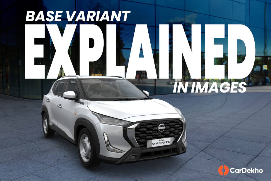 Nissan Magnite facelift base 'Visia' variant explained in images