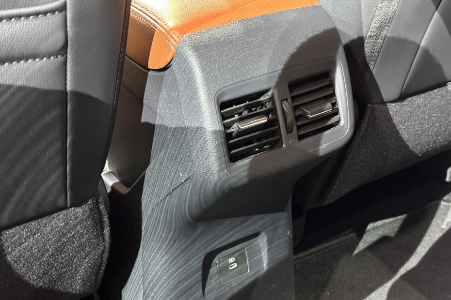 Nissan Magnite facelift rear AC vents