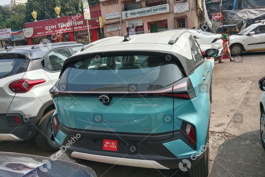Tata Nexon CNG Creative Rear Tata Nexon CNG Creative Rear