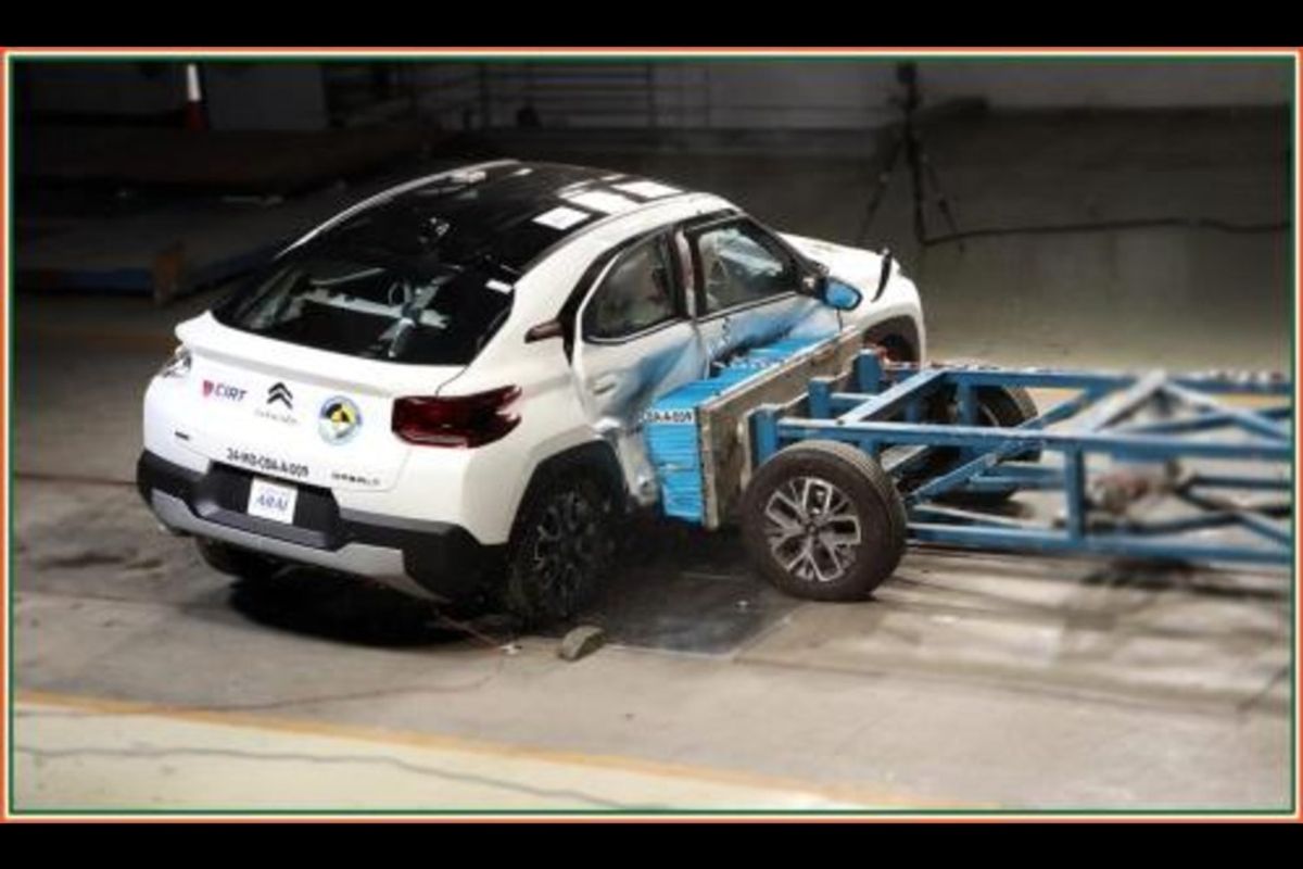 Citroen Basalt Crash Test