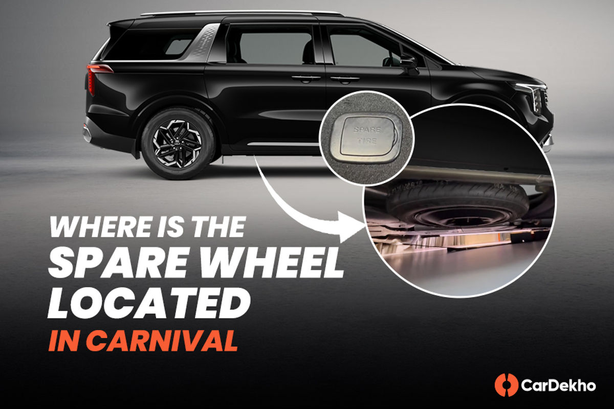 2024 Kia Carnival spare wheel location 2024 Kia Carnival spare wheel location