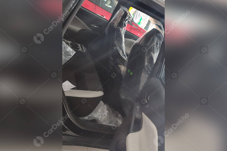 Nissan Magnite facelift rear seats of Tekna variant