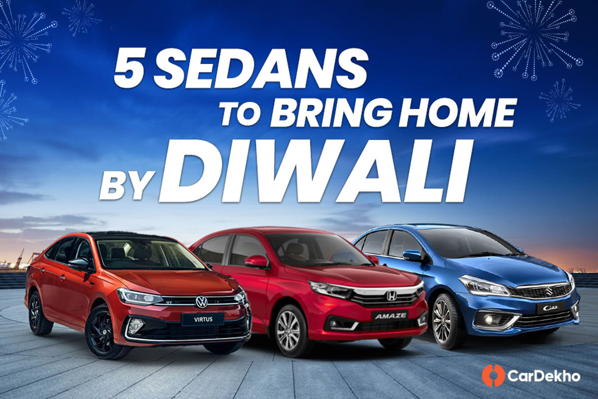 5 sedans to bring home before Diwali