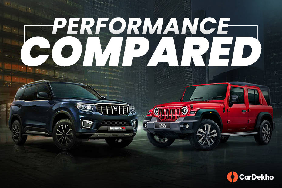 Mahindra Thar Roxx vs Mahindra Scorpio N: Diesel Automatic performance comparison