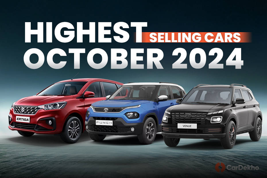 Highest Selling Cars In October 2024