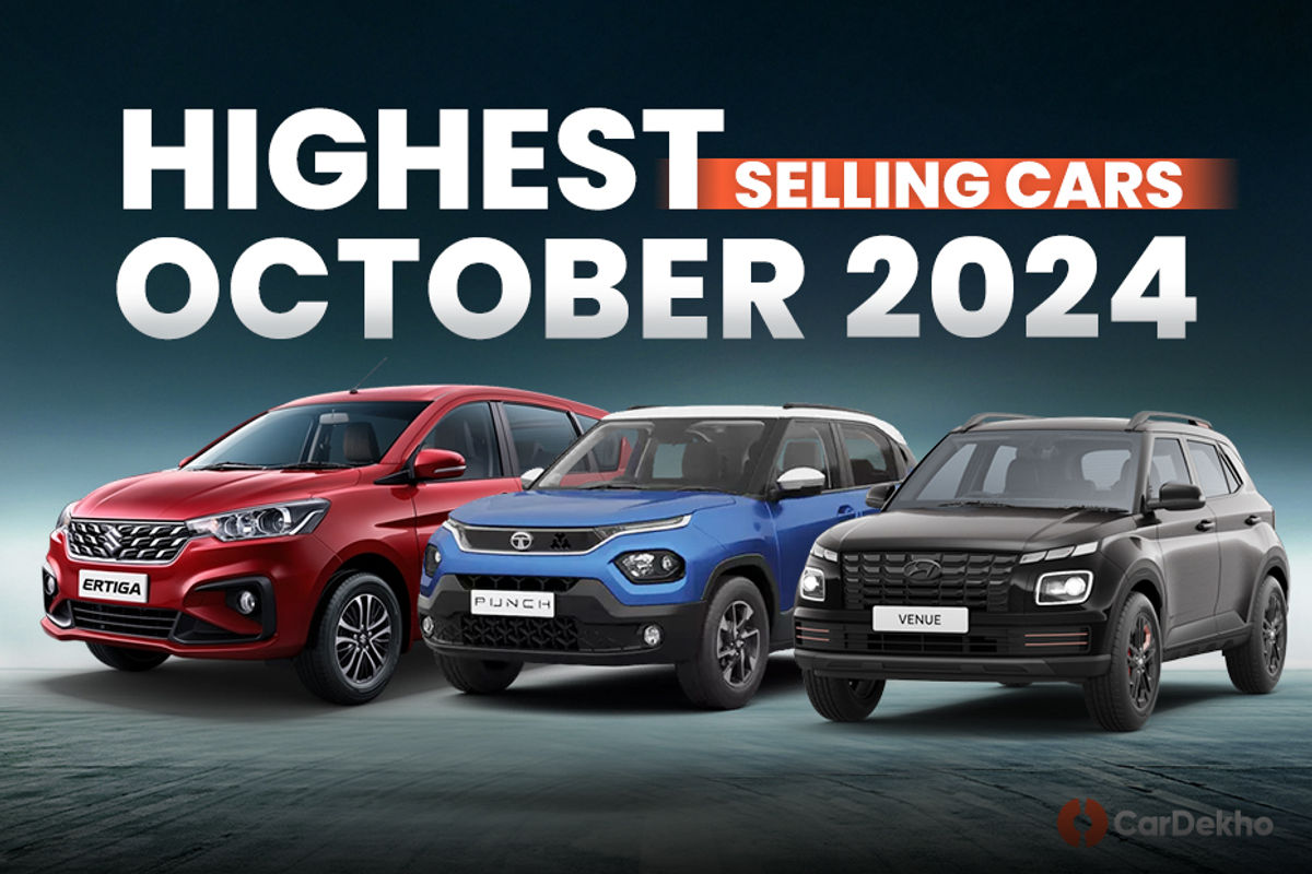 Highest Selling Cars In October 2024 Highest Selling Cars In October 2024